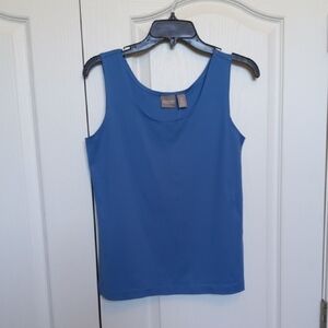 Chico's Dutch Blue Timeless Basic Knit Tank  Size 0